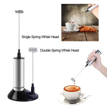 Stainless Steel Electric Milk Frother Handheld 1pc