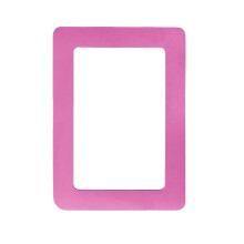 Magnetic Photo Frame for Refrigerator 4x6 Pink PVC