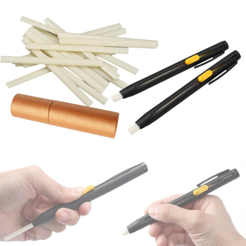 Tailor's Chalk Marker Pen for Fabric 2 Pens with 20 Refills