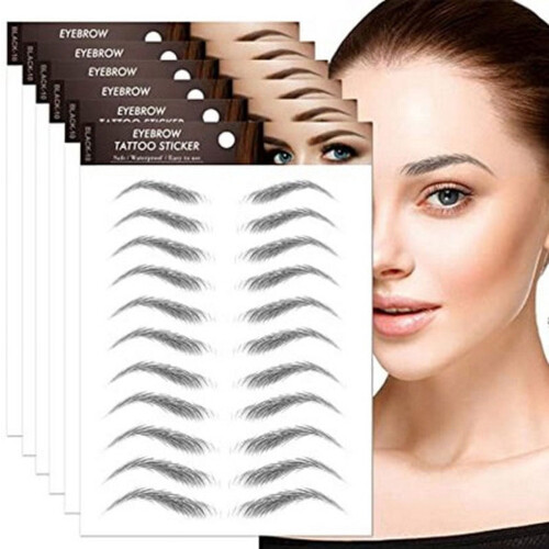Tatouages pour sourcils étanches effet poil 4D 1