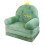 Runskmd Plush Foldable Kids Sofa Bed with Cartoon Backrest 1