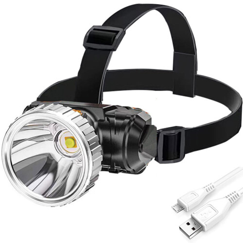 LED headlamp rechargeable 35000 lm