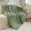Purple Bunny Plush Blanket 3D Bubble Texture 50x60in 8