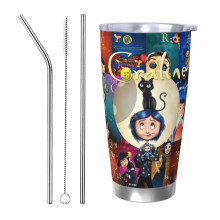 Coraline 20 oz stainless steel vacuum insulated tumbler