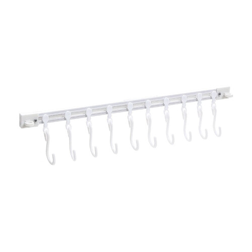Kitchen sliding rail hook multifunctional 1 piece