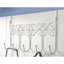 Over-the-Door Towel Holder White