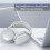 Mini Bluetooth in-ear headset med støjreduktion 8