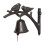 Rustic Iron Dinner Bell Indoor Outdoor 1 Piece 1