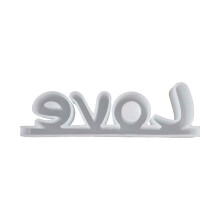 Valentine's Day silicone candle mould set