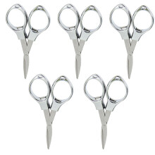 Folding Scissors Portable Sewing Mini 5 Pcs