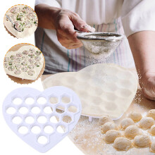 Dumpling Maker Tool Manual 21-Hole Home Use