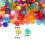 Perline Kandi 6x9mm colore chiaro 1800 pezzi 2