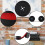 Typewriter Ribbon Twin Spool Red Black 2 Pack 4
