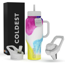 Limitless Insulated Tumbler with Handle and Straw 30 oz
