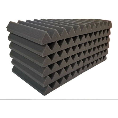 Akustiska kilskumplattor 30x30x5 cm (12-pack) 1