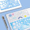 Geometric Drawing Template Set Clear Plastic 2 Pcs 6