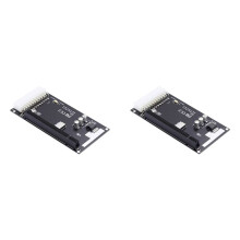 2pcs 4X Oculink SFF-8612 SFF-8611 to PCIE PCI-Express 16X Adapter with ATX 24Pin Power Port for Mainboard  Card