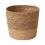 Woven Rattan Planter Basket with Liner 6.8 in 1