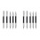 Tungsten Carbide Scriber Tool with Double Tip 10 Pack 1