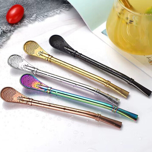 Stainless Steel Straw Spoon 304 Grade 1 Pack