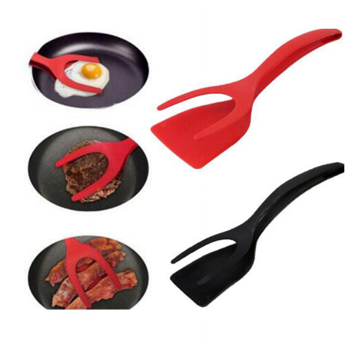 Silicone Spatula and Tongs 2-in-1 Set 2