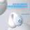 Ακουστικά Yesnero Showerbuds Open Ear Bone Conducting, Λευκά 6