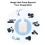Tuya Micro 5V Wireless USB Smart Adapter 1PCS 8