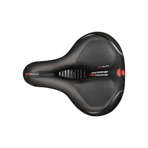 Bicycle saddle - Mountain - MTB Gel - Extra Comfort - Black - Unisex 1