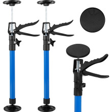Kyoffiie telescopic support rod aluminum anti-slip 2-pack
