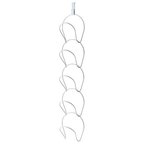 Cap Rack Organizer with 5 Hooks for Hats and Scarves