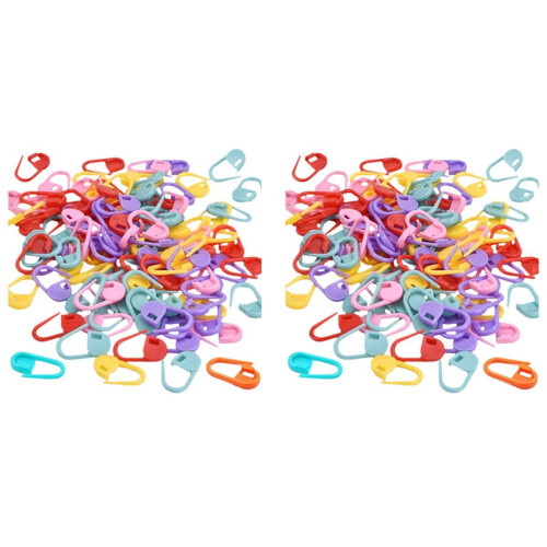 Crochet Locking Markers Mixed Color 800 Pieces