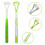 Roofei tongue scraper set 4 pcs with travel case 1