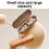 Kabnic Medicine Pill Organizer - Ανθεκτικό στο φως μίνι κουτί χαπιών, αποθήκευση 6 τμημάτων 5