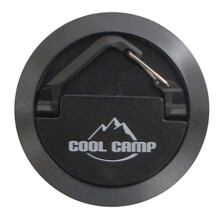 SunyaMood magnetic tent hook clamp for camping canopy black