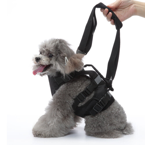 Dog Lift Harness Full Body Support Adjustable Breathable 1