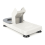 Plastic standaard/organizer voor heteluchtlijmpistool, rond 4
