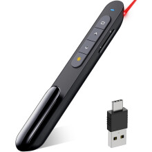 Telecomandă wireless pentru prezentator cu hyperlink și control al volumului