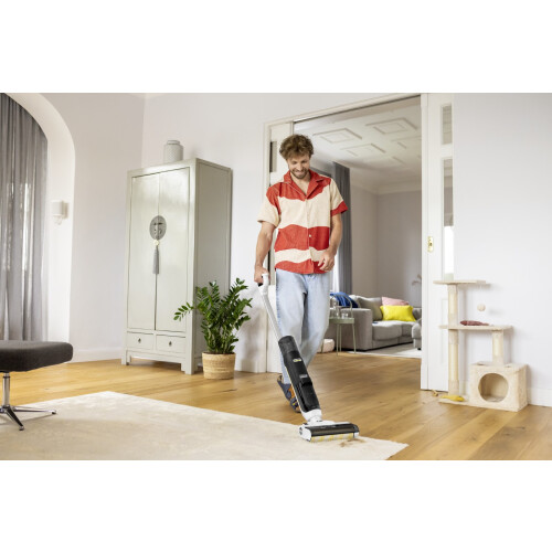 Kärcher KARCHER FCV 3 Extra+ electric mop with vacuum function - 1.056-126.0 White 1