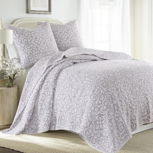Fronha Levtex Birch Hill, 66x66 cm, reversível, em microfibra de algodão. 1