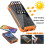 Solar Power Bank 15000mAh 20W Wireless Charging 1