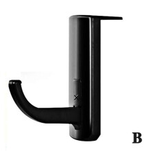 Universal headphone holder wall hook for monitor