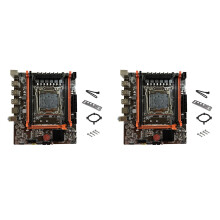 2X X99E Desktop Motherboard Dual Channel Supports 4XDDR4 RECC RAM PCIE X16 NVMe Gigabit LAN Card Computer Motherboard