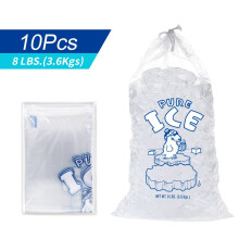 Ice Bag Heavy-Duty Transparent Large Capacity