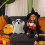 Ghost Pillow Halloween Decorative Plush Pillow White 20 cm 1
