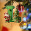 Green Personalized Christmas Ornament with Santa Tree 1