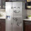 Kitchen fridge wall sticker cute happy face vinyl 1 set 1