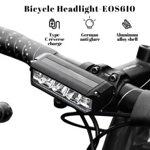 LED Bike Light 900 Lumens USB-C Rechargeable Waterproof