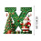 Green Personalized Christmas Ornament with Santa Tree 1