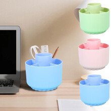 RFUGUG rotating pen holder desktop organizer 1 piece
