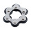 Fidget Toy Pack Roller Chain Stress Relief Toy 6 pcs 1